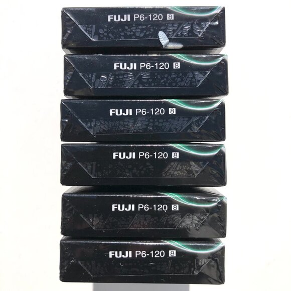 Fuji P6-120 8mm Video Cassettes Lot of 6 Factory Sealed 074101680126 - Picture 3 of 7
